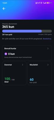 1Fit abonentimni sotmoqchiman