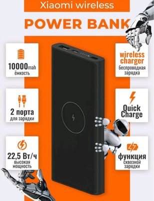 Power Bank Wireless Charge 10W 10.000 mah