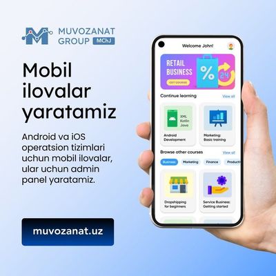 Mobil ilova yaratish (мобил илова, приложение)