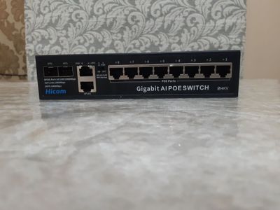 Hicom Gigabit AI Poe Switch для видеонаблюдения