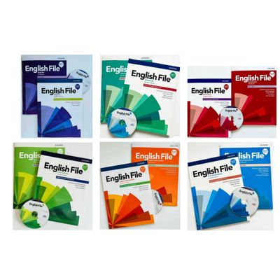Доставка. 4th edition English File Beginner Advanced Elementary Interm