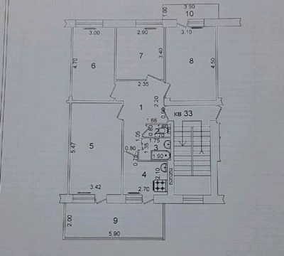 продаётса квартира юнусобод ц5 4/3/4