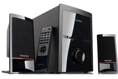 Колонки Microlab M-700BT 46Вт 2.1 (RMS) — Сабвуфер для Дачи и Квартиры