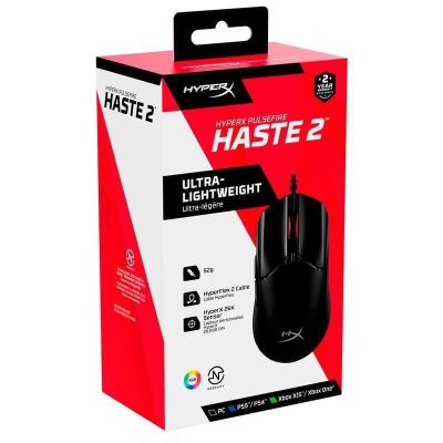 Беспроводная мышь HyperX Pulsefire Haste 2 Black