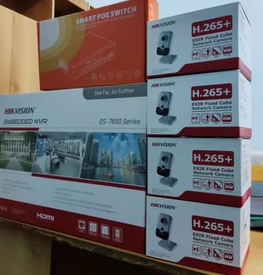 Установка камера и видеонаблюдения