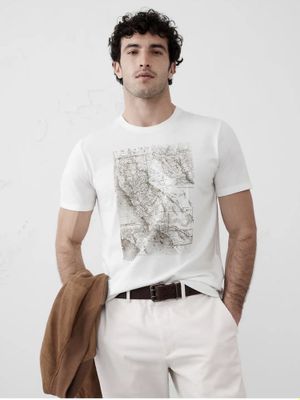 Футболка из Америки. Акшдан футболка Banana Republic.
