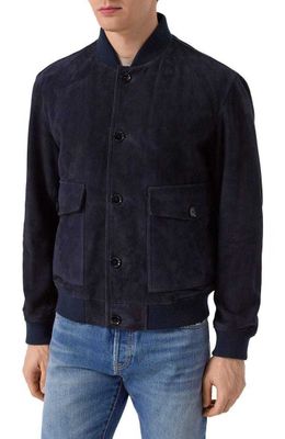 BOSS мужская замшевая куртка бомбер РАЗМЕР M, L, XL