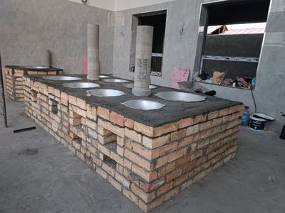 Строим летние кухни Езги ошхона курамиз.