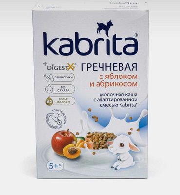 Kabrita Гречневая каша 5 мес+ grechkali bo'tqa