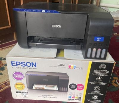 Printer sotiladi.Epson L3151 ПРОДАЁТСЯ ПРИНТЕР Epson L3151 цветной 3/1