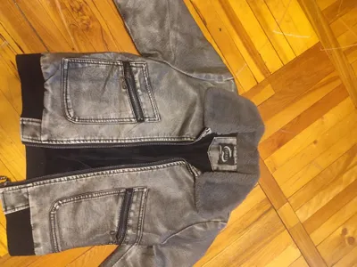 Куртка кожаная детская