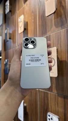 iphone 15 pro max 256gb 91% Dual Naxt va Nasiya