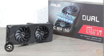 Rx 5700XT Asus Dual 8gb 256Bit