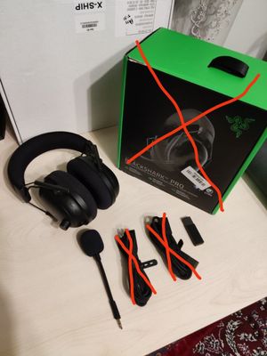 Razer Blackshark V2pro 2023 (Type-C) наушник+микрофон+донгл