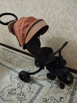 Трёхколёсный велосипед коляска ROZA