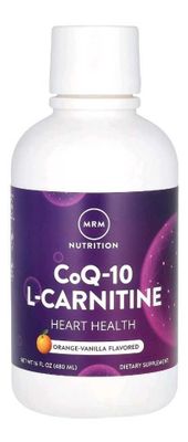 Жидкий коэнзим q10 l carnitine 480 ml