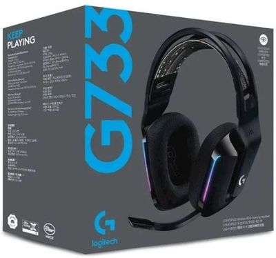 Беспроводные наушники Logitech G733 синий/черный