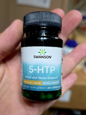 ДОСТАВКИ НЕТ Swanson 5-HTP 100mg, 60шт 100 000 годен до 05/26 Made USA