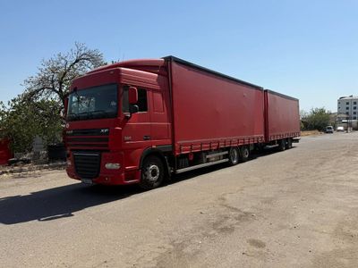 DAF XF EURO 5 паравоз + FRUEHAUF прицеп сотилади