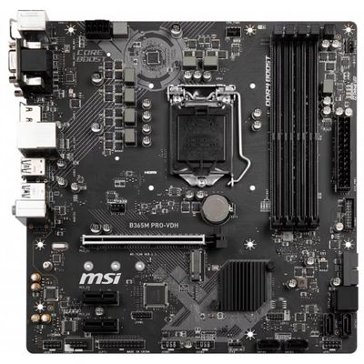 Msi B365m pro vhd + i5 9400