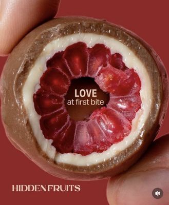 Малина в шоколаде hidden fruits uk