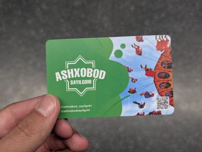ASHXOBOD Parkiga karta 350ming bor ichida