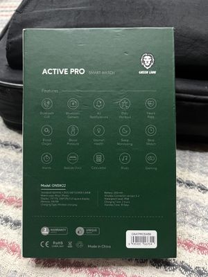 Smartwatch green lion