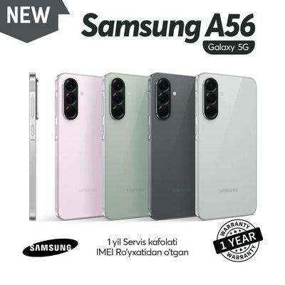 Samsung A56 5G (1yil garantiya)