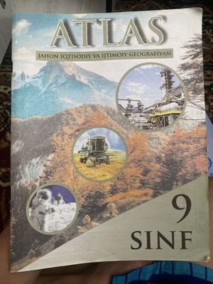 9 sinf Atlas kitobi