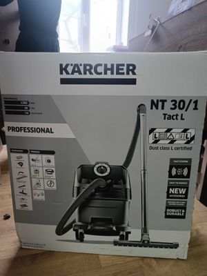 Karcher профессиональный пылесос влажной и сухой уборки NT 30/1 TACT