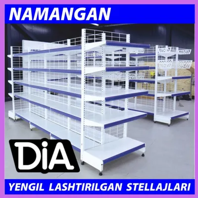 Стеллаж металлический сборный, konstruktiv metall stellajlar