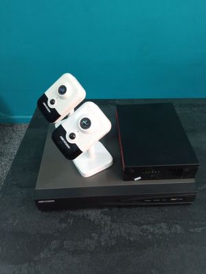 Kamera DS-7604NI-Q1 DS-2CD2443GOE-1 HDD 1tb CNB-EF-101OP-POE