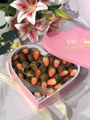 Клубника в шоколаде