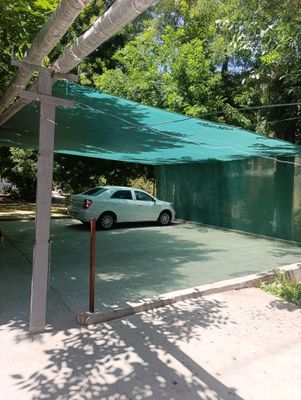 Стяжка автопарк сетка установка