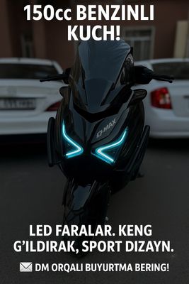 Skuter yangi 0 prabeg