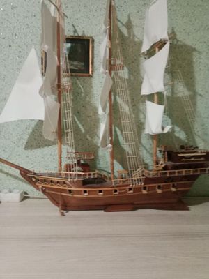 Корабль ручной работы.Коллекционное.