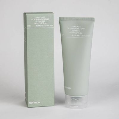 Пенка Celimax Ji Woo Gae Cica BHA Acne Foam Cleansing