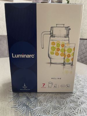 Кувшин со стаканами от Luminarc 7 предметов для воды, сока