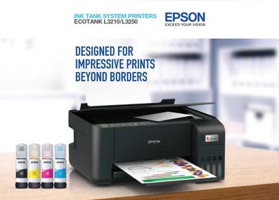 Принтеры Epson: яркие цвета и безупречное качество — по выгодным ценам