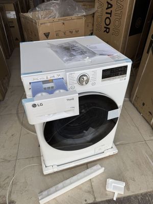 Стиральная машина LG 11 кг TW4V7EB1W AI DD TurboWash ThinQ ezDispense