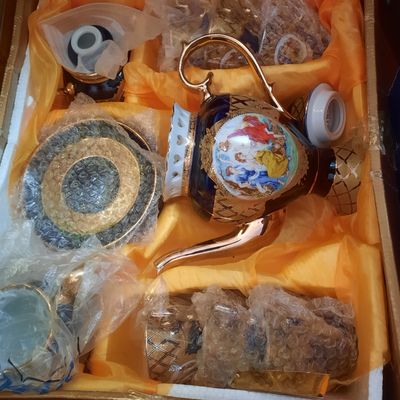 Чайный сервис Мадонна  ИШЛАТИЛМАГАН ЯНГИ Каропкада