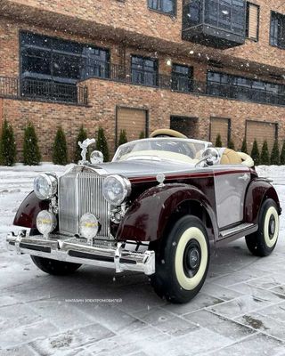 Детский ретро электромобиль Rolls Royce phantom