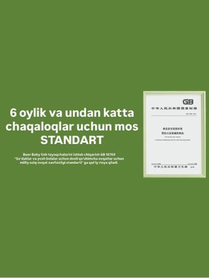 Unique baby_sutli tamli chaqaloq tayoqchalari