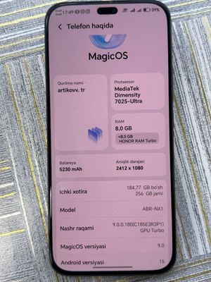 honor 400 lite
