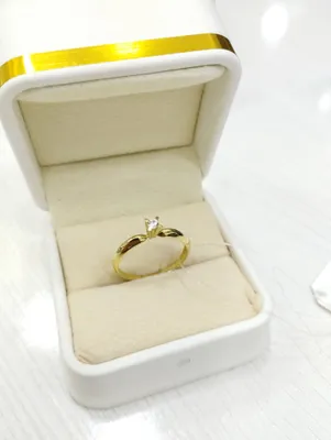 золотое кольцо 585. Завод CARAVAN