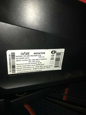 Monitor 27 d 165 hz