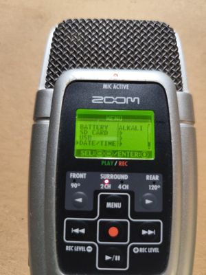 Микрофон-диктофон Zoom h2