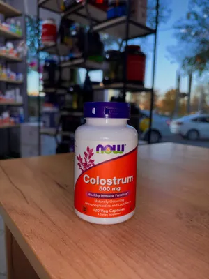 Now Colostrum 500 mg 120 Veg Capsules