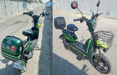 Чунтакли электроскутер сотилади