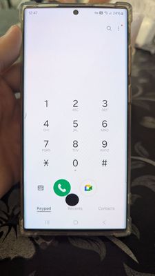Samsung Galaxy S22ULTRA Ekrani